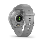 GARMIN VENU 2 PLUS GM-010-02496-50 SMARTWATCH - POWDER GRAY W/ PASSIVATED BEZEL