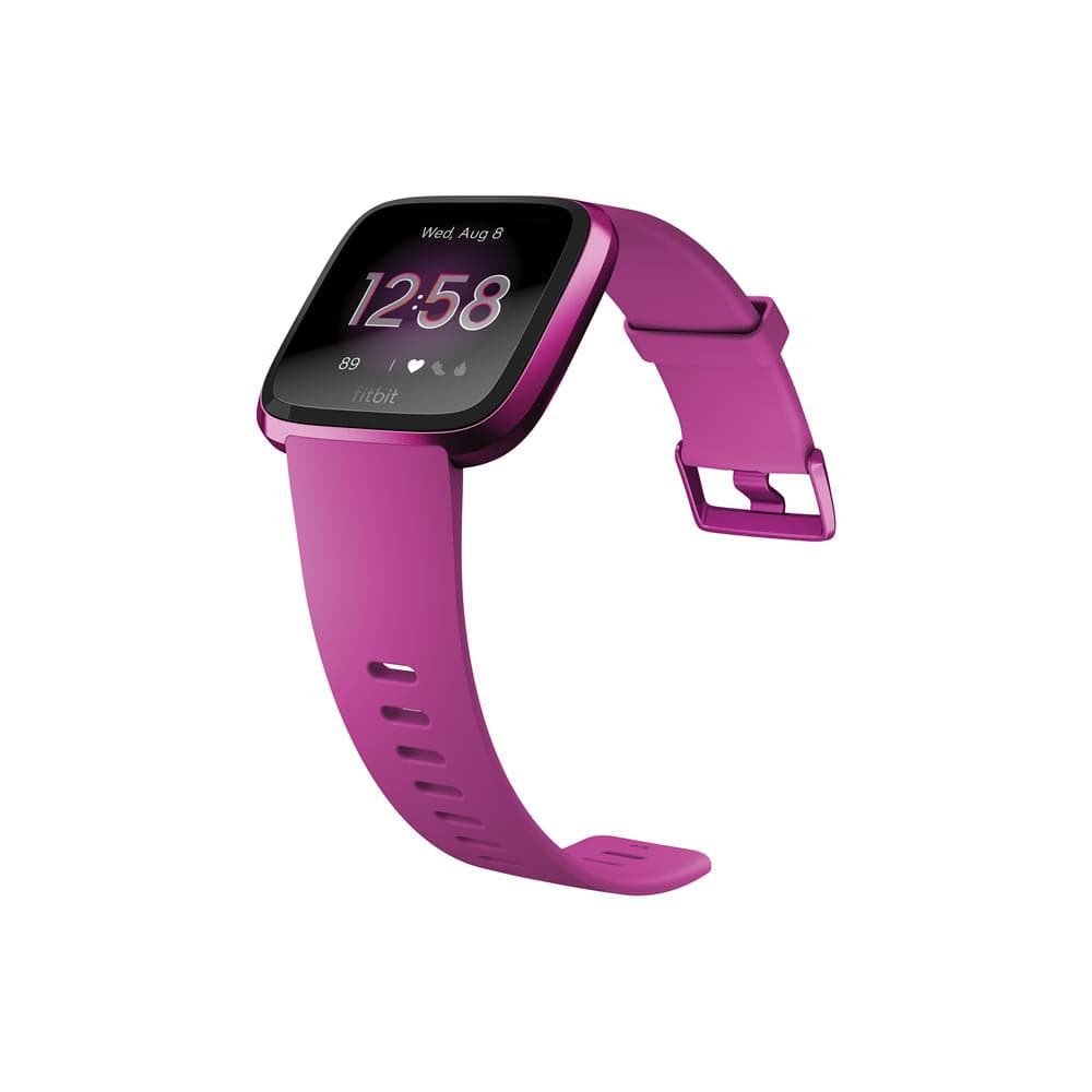 FITBIT VERSA LITE MULBERRY FB415PMPM SILICONE SMARTWATCH H2 Hub