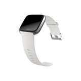 FITBIT VERSA LITE WHITE / SILVER ALUMINIUM FB415SRWT  SILICONE SMARTWATCH