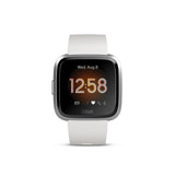 FITBIT VERSA LITE WHITE / SILVER ALUMINIUM FB415SRWT  SILICONE SMARTWATCH