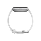 FITBIT VERSA LITE WHITE / SILVER ALUMINIUM FB415SRWT  SILICONE SMARTWATCH