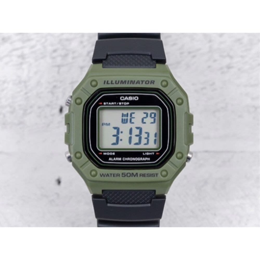 CASIO GENERAL W-218H-3AVDF UNISEX WATCH - H2 Hub Watches