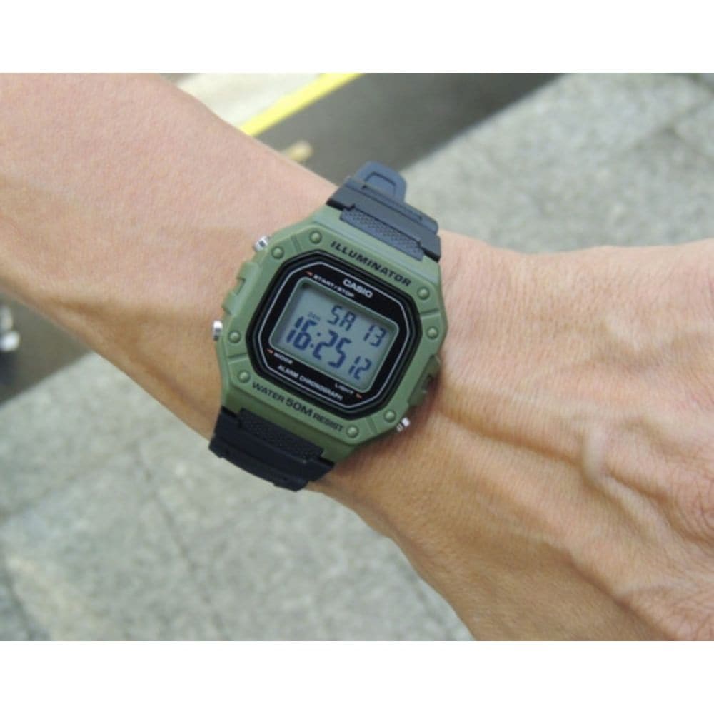 CASIO GENERAL W-218H-3AVDF UNISEX WATCH - H2 Hub Watches