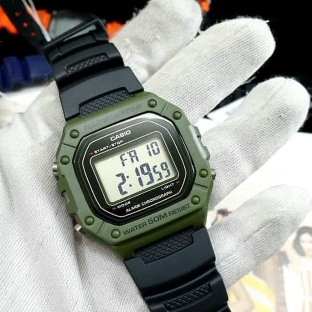 CASIO GENERAL W-218H-3AVDF UNISEX WATCH - H2 Hub Watches