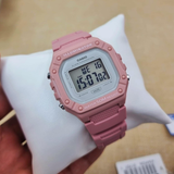 Casio General Digital With Pink Resin Strap Women Watch W-218HC-4AVDF-P
