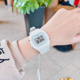 Casio General Digital White Resin Strap Unisex Watch W-218HC-8AVDF-P