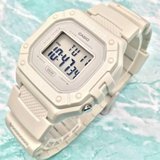 Casio General Digital White Resin Strap Unisex Watch W-218HC-8AVDF-P