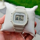 Casio General Digital White Resin Strap Unisex Watch W-218HC-8AVDF-P