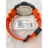 Casio Digital Illuminator Orange Resin Strap Men Watch W-219H-4AVDF-P