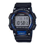 Casio General Digital Blue Resin Strap Men Watch W-736H-2AVDF-P