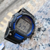 Casio General Digital Blue Resin Strap Men Watch W-736H-2AVDF-P