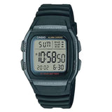 Casio General Digital Black Resin Strap Men Watch W-96H-1BVDF-P