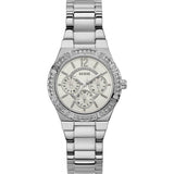 GUESS ENVY SILVER STAINLESS STEEL W0845L1 WOMEN'S WATCH