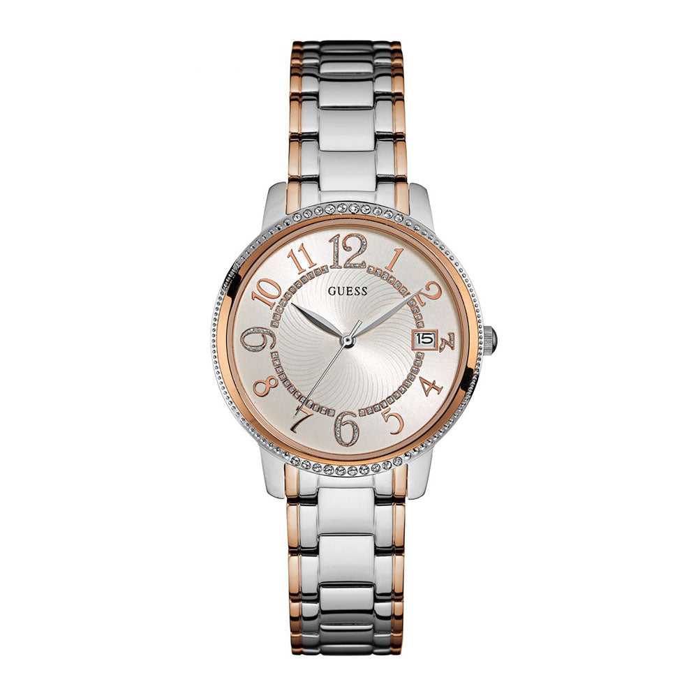 GUESS KISMET TWO TONE STAINLESS STEEL W0929L3 WOMEN'S WATCH - H2 Hub Watches