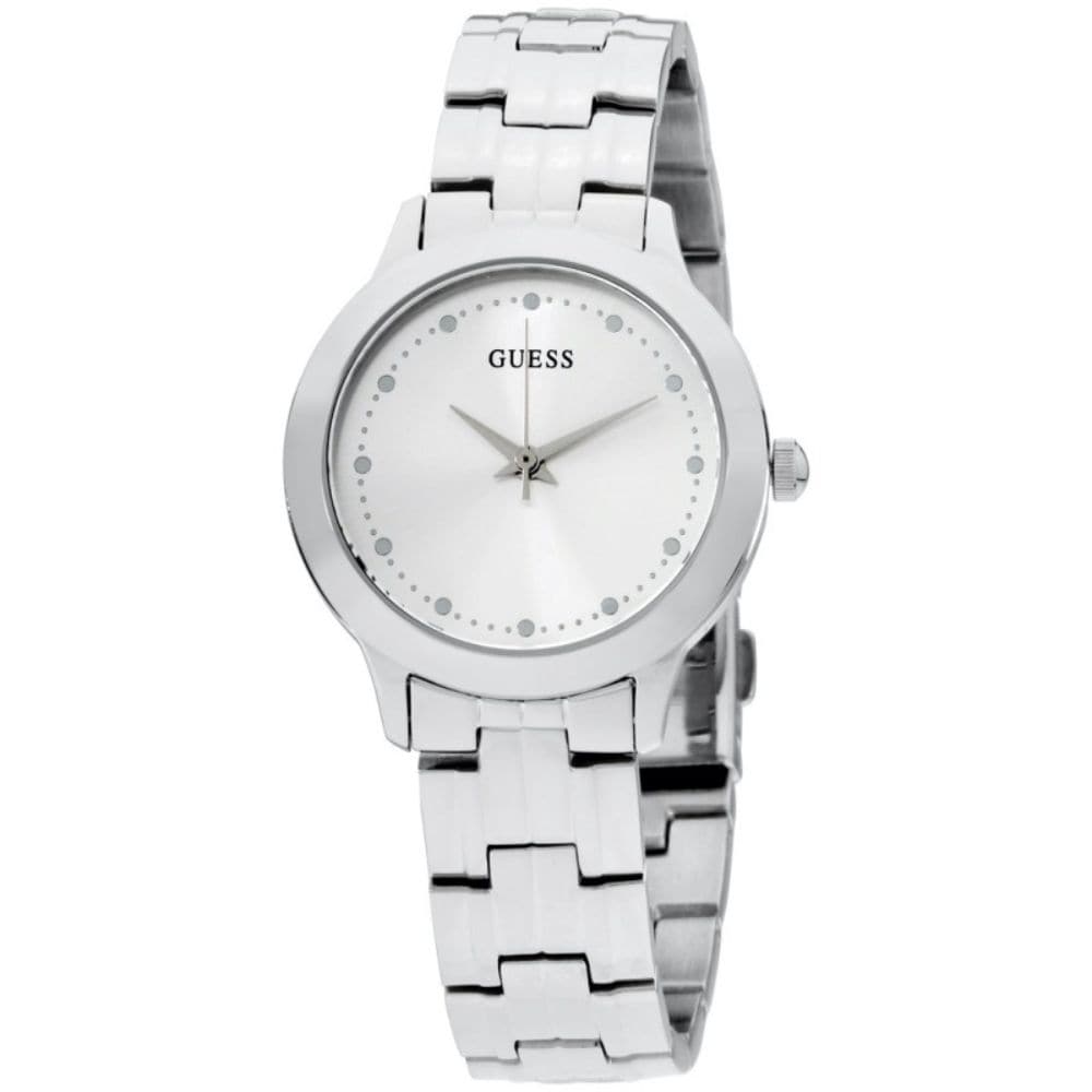 GUESS CHELSEA SILVER STAINLESS STEEL W0989L1 WOMEN'S WATCH - H2 Hub Watches