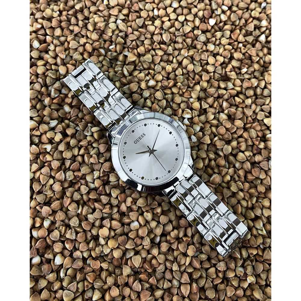 GUESS CHELSEA SILVER STAINLESS STEEL W0989L1 WOMEN'S WATCH - H2 Hub Watches