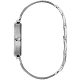 GUESS CHIFFON SILVER STAINLESS STEEL W1083L1 MESH STRAP WOMEN'S WATCH