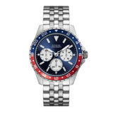 GUESS ODYSSEY SILVER STAINLESS STEEL W1107G2 MEN'S WATCH - H2 Hub Watches
