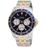 GUESS ODYSSEY TWO TONE STAINLESS STEEL W1107G3 MEN'S WATCH
