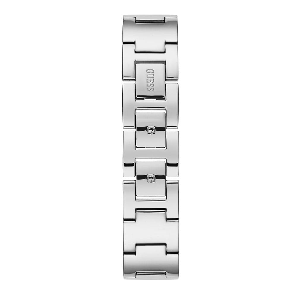 GUESS TRI GLITZ SILVER STAINLESS STEEL W1142L1 MESH STRAP WOMEN'S WATCH - H2 Hub Watches