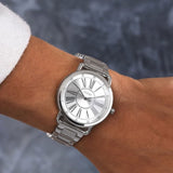 GUESS JACKIE SILVER STAINLESS STEEL W1148L1 WOMEN'S WATCH - H2 Hub Watches