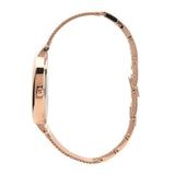 GUESS LENOX ROSE GOLD STAINLESS STEEL W1155L4 MESH STRAP WOMEN'S WATCH