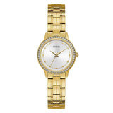 GUESS CHELSEA GOLD STAINLESS STEEL W1209L2 WOMEN'S WATCH