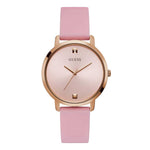 GUESS NOVA ROSE GOLD STAINLESS STEEL W1210L3 PINK SILICONE STRAP WOMEN'S WATCH - H2 Hub Watches