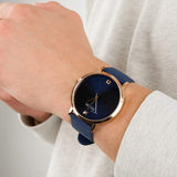 GUESS W1264G3 BLUE SILICONE MEN WATCH