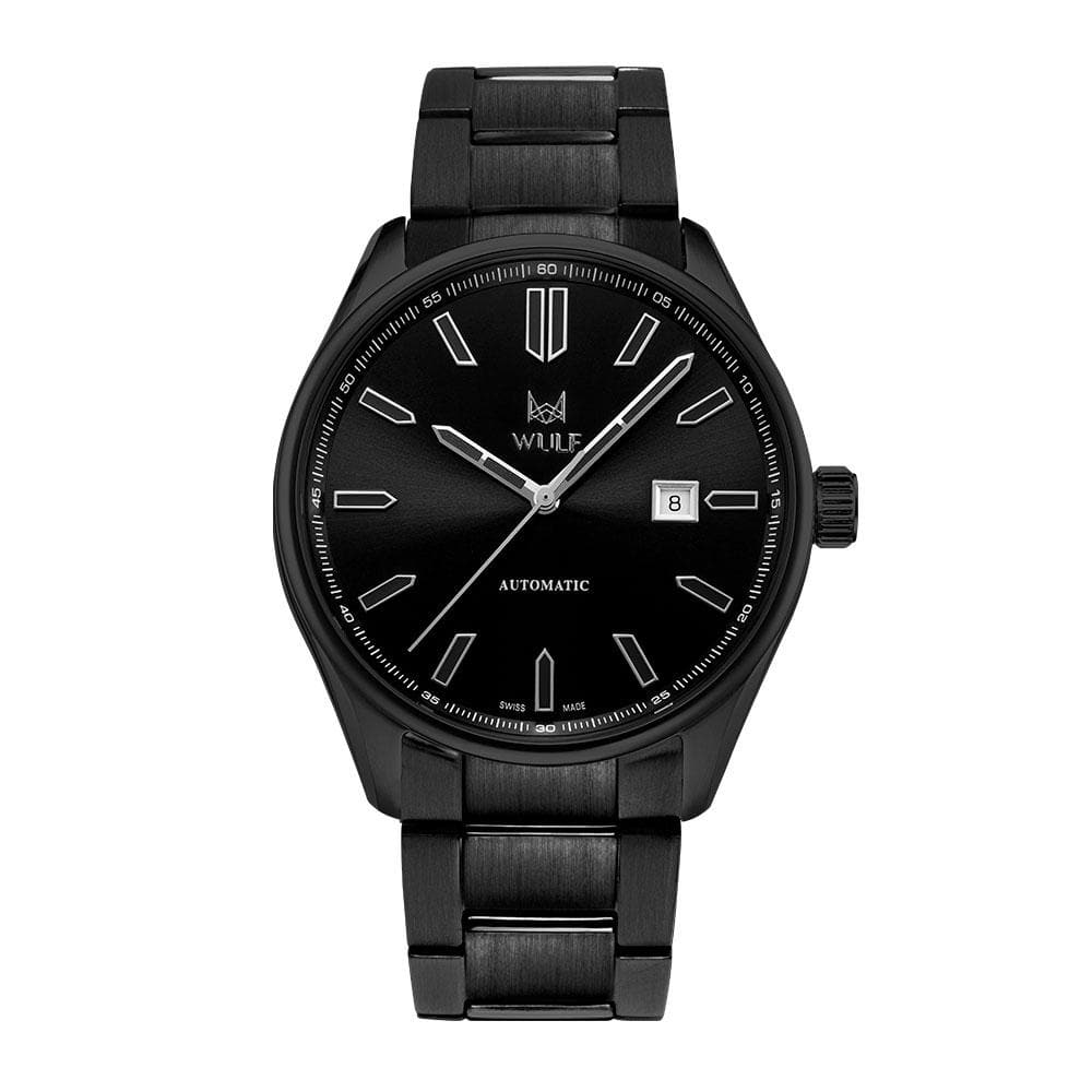 WULF ALPHA-X WF01.05M SWISS MECHANICAL BRACELET MEN'S WATCH - H2 Hub Watches
