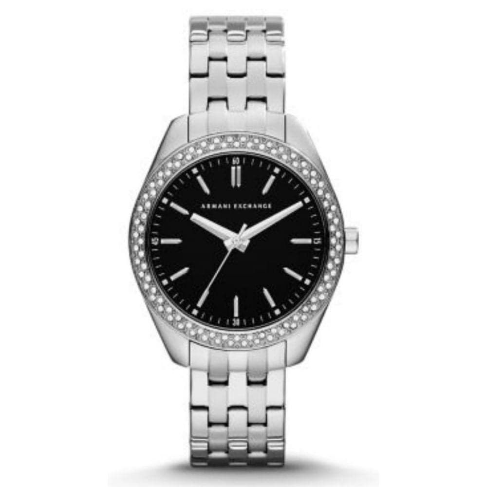 ARMANI EXCHANGE SILVER STAINLESS STEEL AX5509 WOMEN'S WATCH - H2 Hub Watches