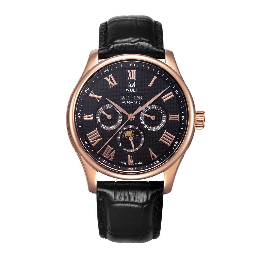 WULF LYCAN WF03.03 SWISS MECHANICAL MEN'S WATCH - H2 Hub Watches