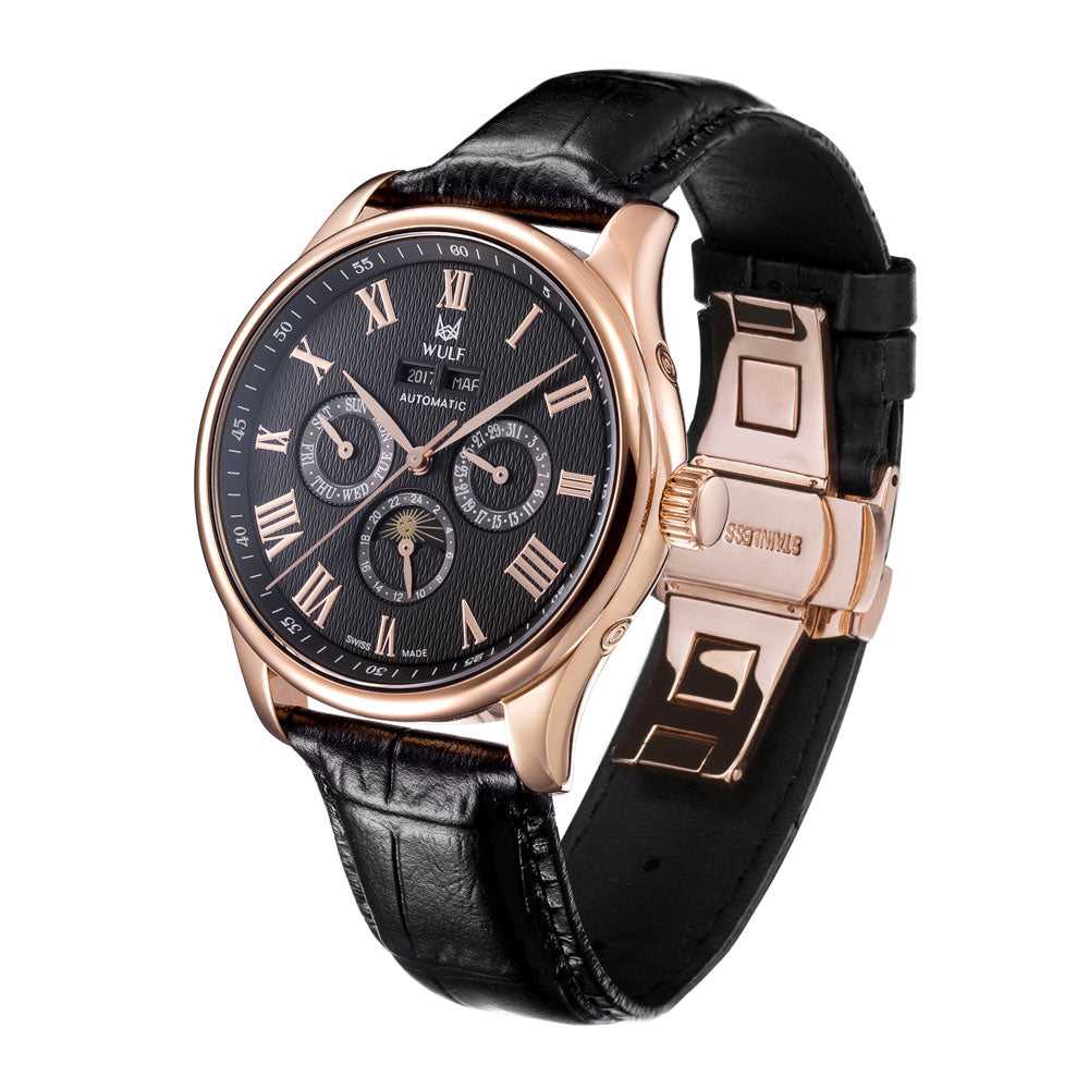 WULF LYCAN WF03.03 SWISS MECHANICAL MEN'S WATCH - H2 Hub Watches