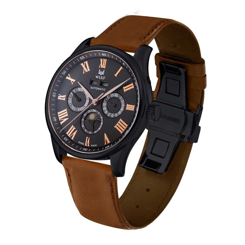 WULF LYCAN WF03.05 SWISS MECHANICAL MEN'S WATCH - H2 Hub Watches