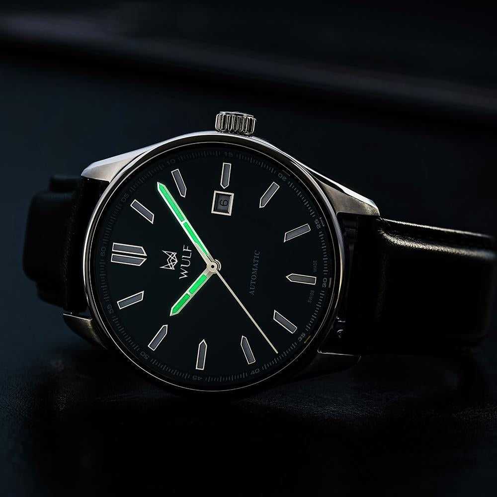 WULF ALPHA WF04.02 SWISS MECHANICAL MEN'S WATCH - H2 Hub Watches
