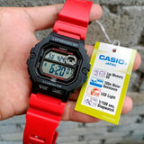 CASIO GENERAL WS-1400H-4AVDF RED RESIN UNISEX WATCH