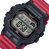 CASIO GENERAL WS-1400H-4AVDF RED RESIN UNISEX WATCH