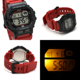 CASIO GENERAL WS-1400H-4AVDF RED RESIN UNISEX WATCH