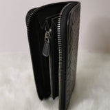 BLACK UNISEX CONTINENTAL WALLET