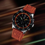 Luminox Pacific Diver LM3149 Orange Rubber Strap Men Watch