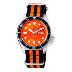 DEEP BLUE NATO DIVER #NATODIVERSSORG DIVER'S WATCH - H2 Hub Watches