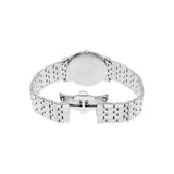 CITIZEN ECO-DRIVE AR0015-68A WHITE DIAL STAINLESS STEEL BRACELET STRAP MEN'S WATCH