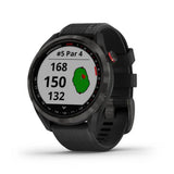 GARMIN APPROACH GM-010-02572-40 DIGITAL DIAL BLACK SILICONE STRAP SMARTWATCH