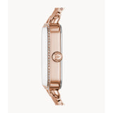 FOSSIL MICAH ANALOG QUARTZ ROSE GOLD STAINLESS STEEL ES4269 WOMEN'S WATCH