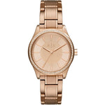 ARMANI EXCHANGE ANALOG QUARTZ ROSE GOLD STAINLESS STEEL AX5442 WOMEN'S WATCH - H2 Hub Watches