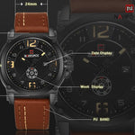 NAVIFORCE NF9099 B/Y/BN MEN'S WATCH - H2 Hub Watches