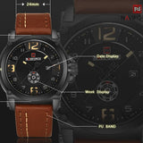 NAVIFORCE NF9099 B/Y/BN MEN'S WATCH - H2 Hub Watches