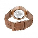BERING 14240-668 CLASSIC GREEN DIAL BROWN LEATHER STRAP MEN'S WATCH