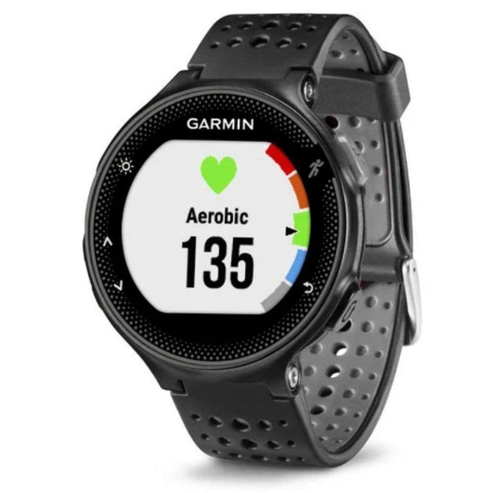 GARMIN FORERUNNER 235 SINGLE BAND GRAY & BLACK GM-010-03717-7E SMARTWATCH - H2 Hub Watches