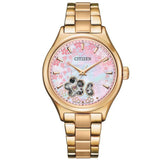 CITIZEN PC1019-66Y AUTOMATIC ROSE GOLD WOMEN'S WATCH